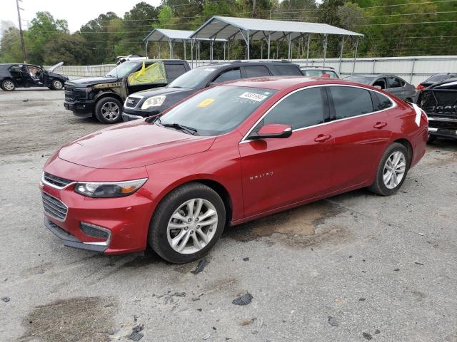 1G1ZE5ST2GF211262 - 2016 CHEVROLET MALIBU LT RED photo 1