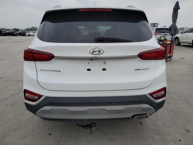 5NMS5CAA3KH012794 - 2019 HYUNDAI SANTA FE LIMITED WHITE photo 6