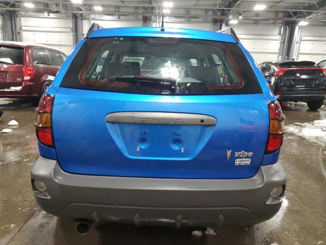 5Y2SL678X7Z414701 - 2007 PONTIAC VIBE BLUE photo 6