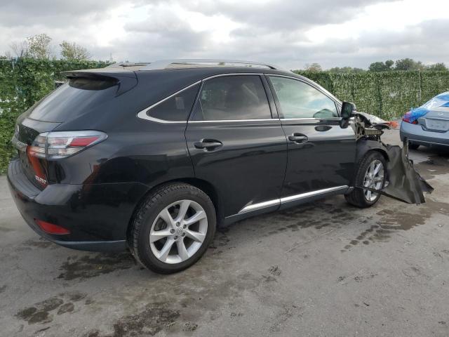 2T2ZK1BA8CC080182 - 2012 LEXUS RX 350 BLACK photo 3