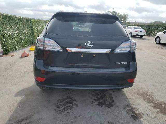 2T2ZK1BA8CC080182 - 2012 LEXUS RX 350 BLACK photo 6