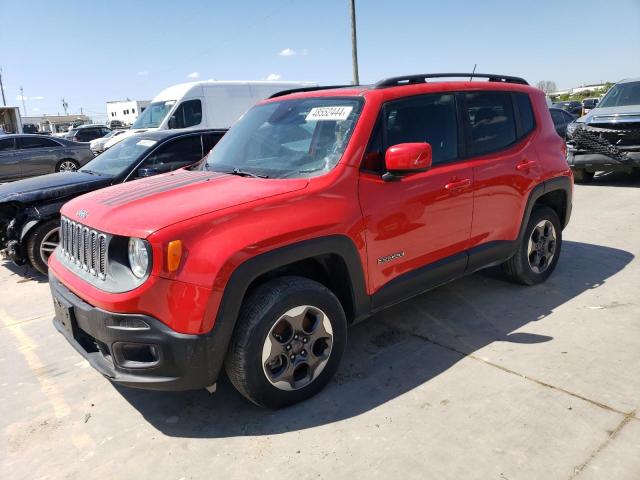 ZACCJBBW7GPC83315 - 2016 JEEP RENEGADE LATITUDE RED photo 1