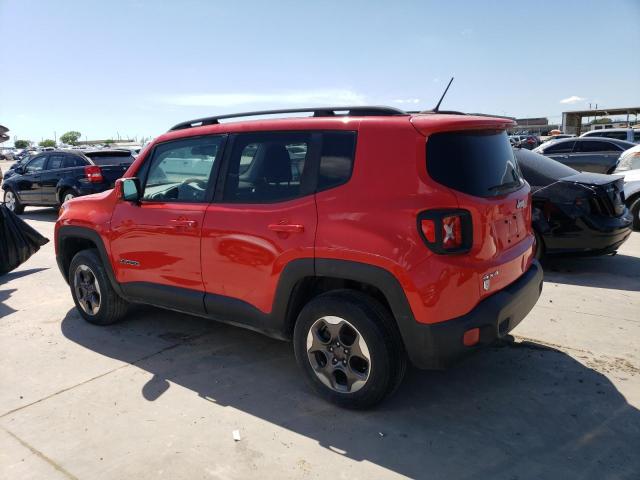 ZACCJBBW7GPC83315 - 2016 JEEP RENEGADE LATITUDE RED photo 2