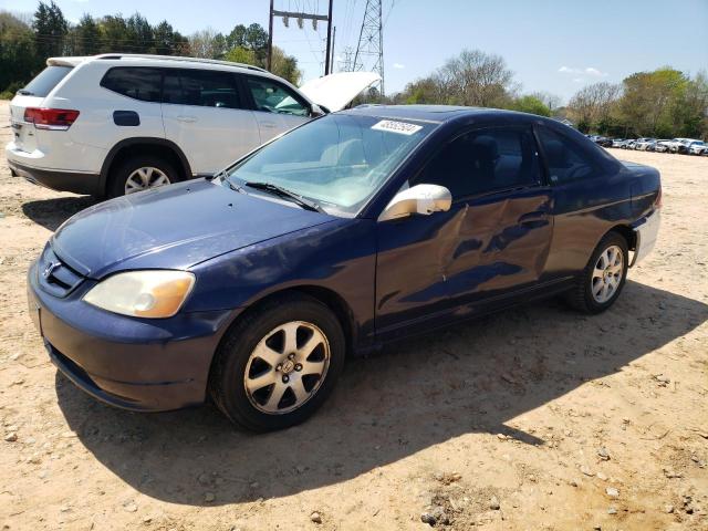 1HGEM22903L069048 - 2003 HONDA CIVIC EX BLUE photo 1