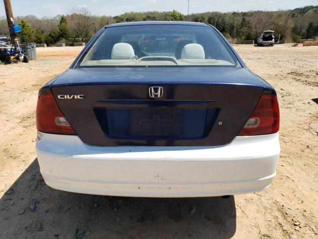 1HGEM22903L069048 - 2003 HONDA CIVIC EX BLUE photo 6