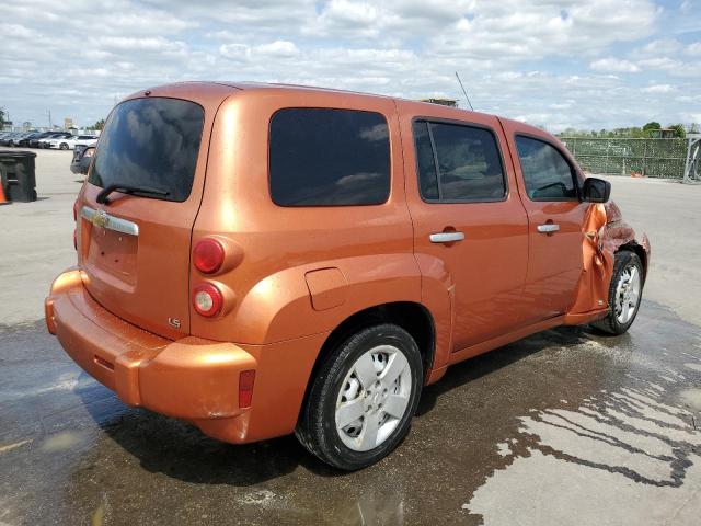 3GNDA13D87S548244 - 2007 CHEVROLET HHR LS ORANGE photo 3