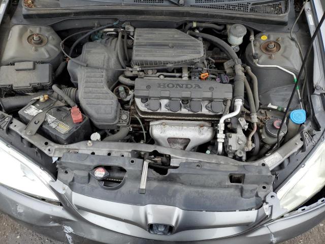 2HGES16315H608430 - 2005 HONDA CIVIC DX VP GRAY photo 11