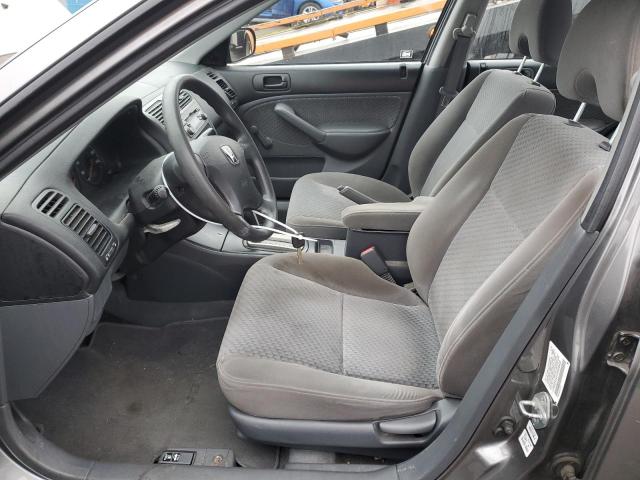 2HGES16315H608430 - 2005 HONDA CIVIC DX VP GRAY photo 7