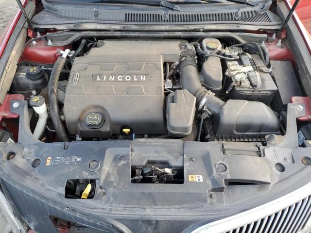 1LNHL9EK2FG601771 - 2015 LINCOLN MKS RED photo 11