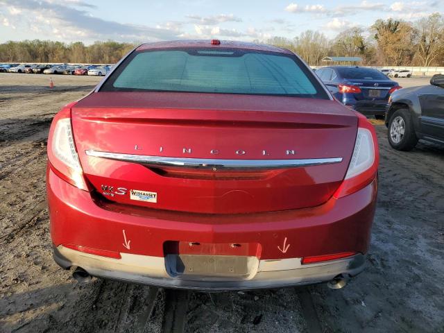 1LNHL9EK2FG601771 - 2015 LINCOLN MKS RED photo 6