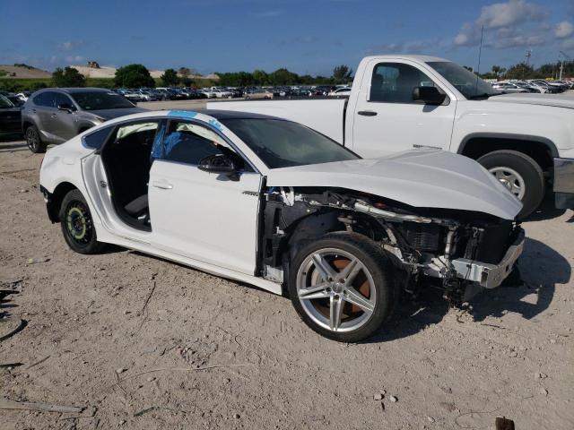 WAUDACF56MA016882 - 2021 AUDI A5 PREMIUM 45 WHITE photo 4