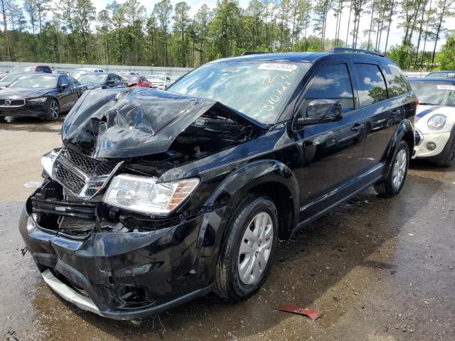 3C4PDCBG2KT870224 - 2019 DODGE JOURNEY SE BLACK photo 1