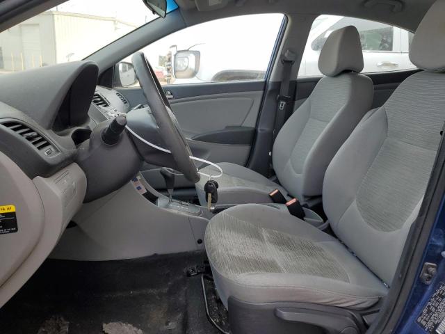 KMHCT4AE0GU015117 - 2016 HYUNDAI ACCENT SE BLUE photo 7