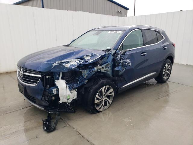 LRBFZNR46PD126352 - 2023 BUICK ENVISION ESSENCE BLUE photo 1