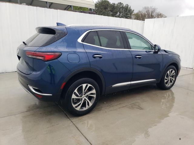 LRBFZNR46PD126352 - 2023 BUICK ENVISION ESSENCE BLUE photo 3