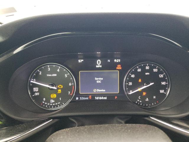 LRBFZNR46PD126352 - 2023 BUICK ENVISION ESSENCE BLUE photo 9