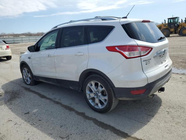 1FMCU0J95FUC74113 - 2015 FORD ESCAPE TITANIUM WHITE photo 2