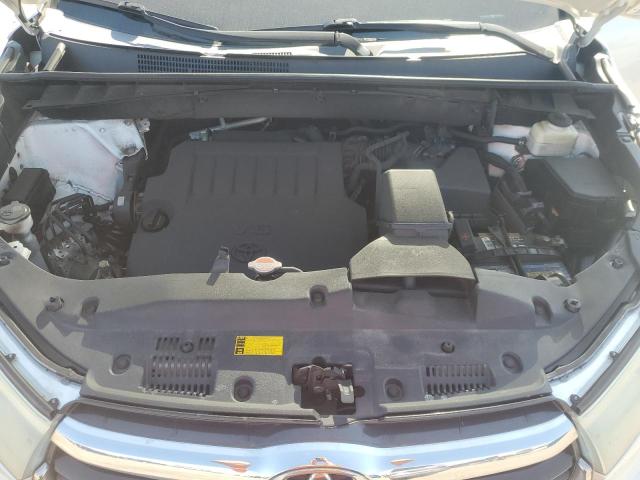 5TDJKRFH1FS200598 - 2015 TOYOTA HIGHLANDER XLE 白色 照片 12