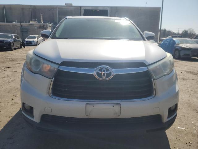 5TDJKRFH1FS200598 - 2015 TOYOTA HIGHLANDER XLE 白色 照片 5
