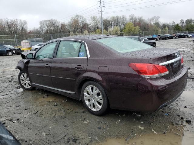 4T1BK3DB8BU375187 - 2011 TOYOTA AVALON BASE BURGUNDY photo 2