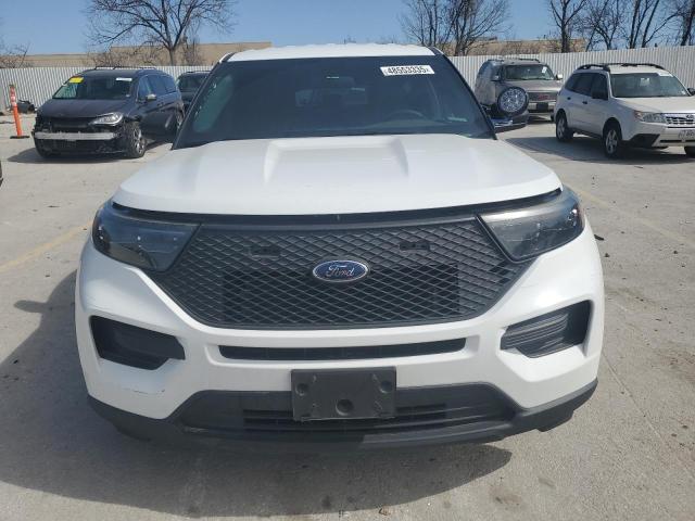 1FM5K8AB8LGA71422 - 2020 FORD EXPLORER POLICE INTERCEPTOR WHITE photo 5