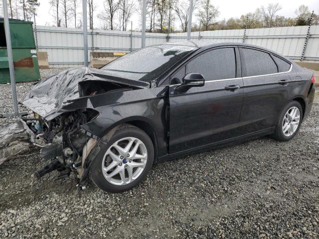 3FA6P0H78ER353073 - 2014 FORD FUSION SE BLACK photo 1