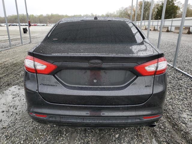 3FA6P0H78ER353073 - 2014 FORD FUSION SE BLACK photo 6