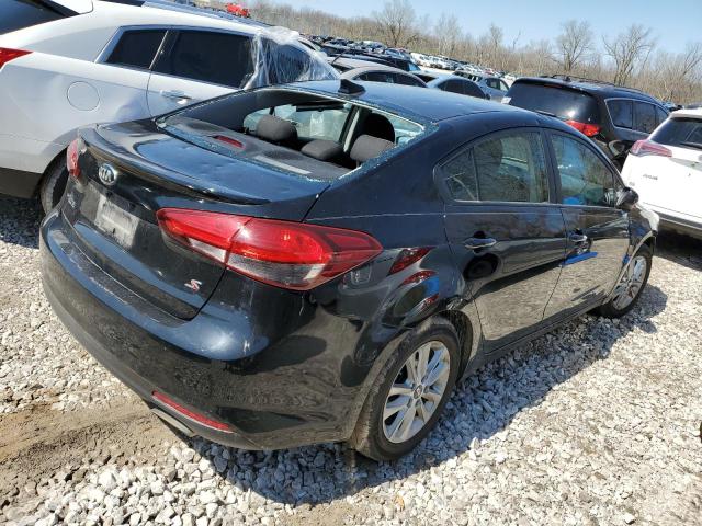 3KPFL4A79HE025292 - 2017 KIA FORTE LX BLACK photo 3