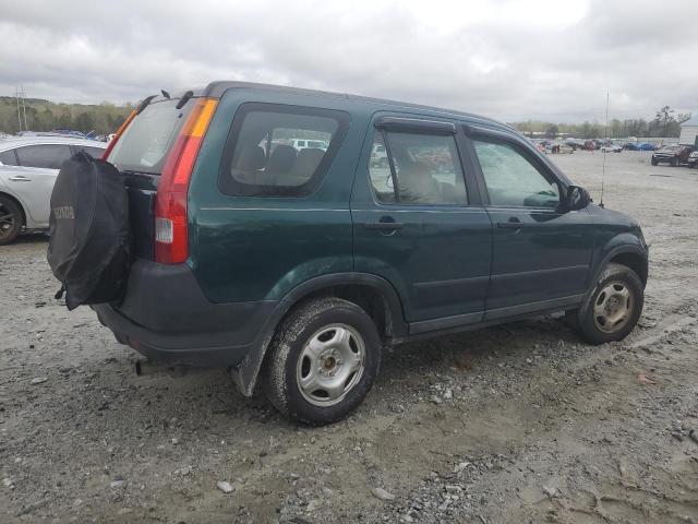 SHSRD68433U100596 - 2003 HONDA CR-V LX GREEN photo 3