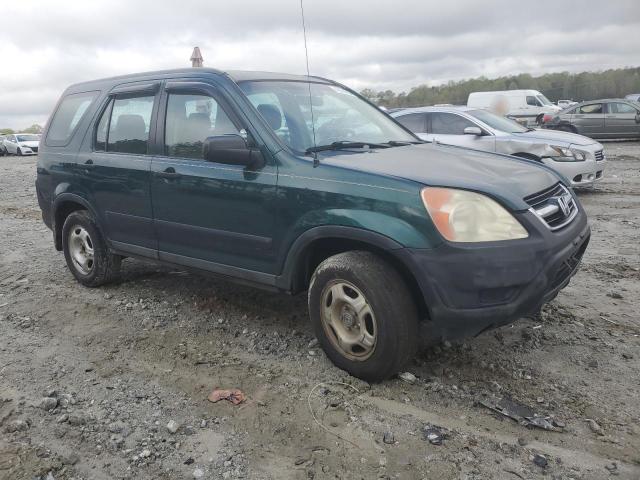 SHSRD68433U100596 - 2003 HONDA CR-V LX GREEN photo 4