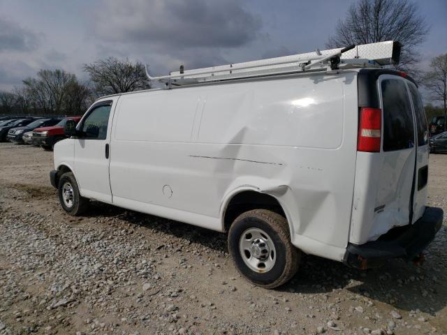 1GCWGGFA0E1111406 - 2014 CHEVROLET EXPRESS G2 WHITE photo 2