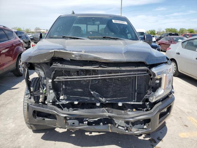 1FTEW1E55KKC83615 - 2019 FORD F150 SUPERCREW GRAY photo 5