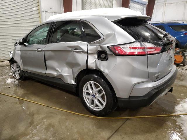 2FMPK4J96MBA64699 - 2021 FORD EDGE SEL SILVER photo 2