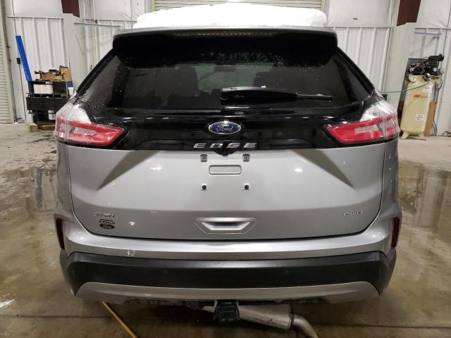 2FMPK4J96MBA64699 - 2021 FORD EDGE SEL SILVER photo 6