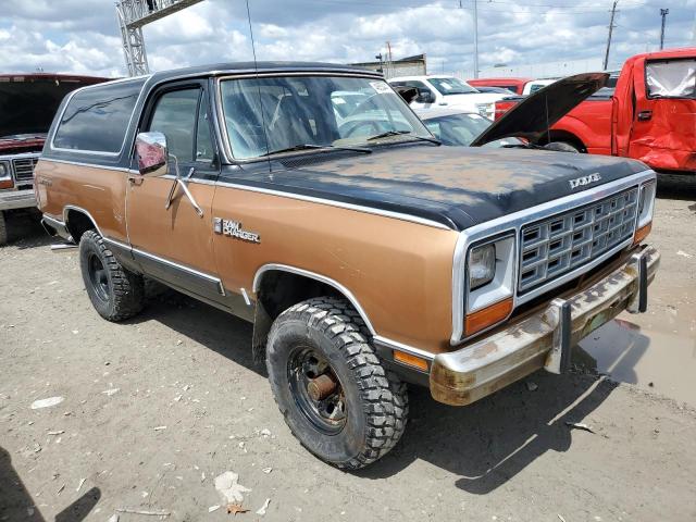 1B4GW12W3FS614006 - 1985 DODGE RAMCHARGER AW-100 TAN photo 4