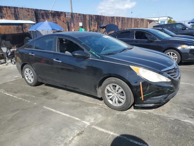 5NPEB4AC3CH449342 - 2012 HYUNDAI SONATA GLS BLACK photo 4