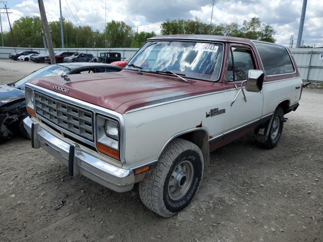 1B4GW12T4FS525132 - 1985 DODGE RAMCHARGER AW-100 TWO TONE photo 1