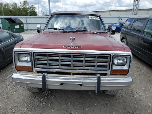 1B4GW12T4FS525132 - 1985 DODGE RAMCHARGER AW-100 TWO TONE photo 5