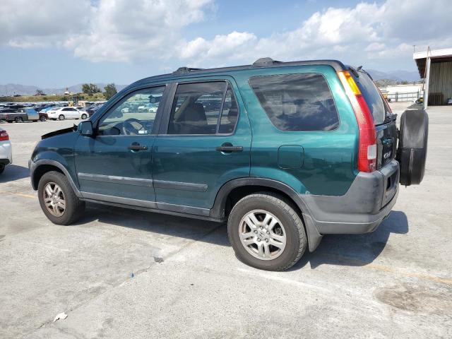 JHLRD788X2C091457 - 2002 HONDA CR-V EX GREEN photo 2