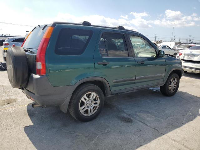 JHLRD788X2C091457 - 2002 HONDA CR-V EX GREEN photo 3