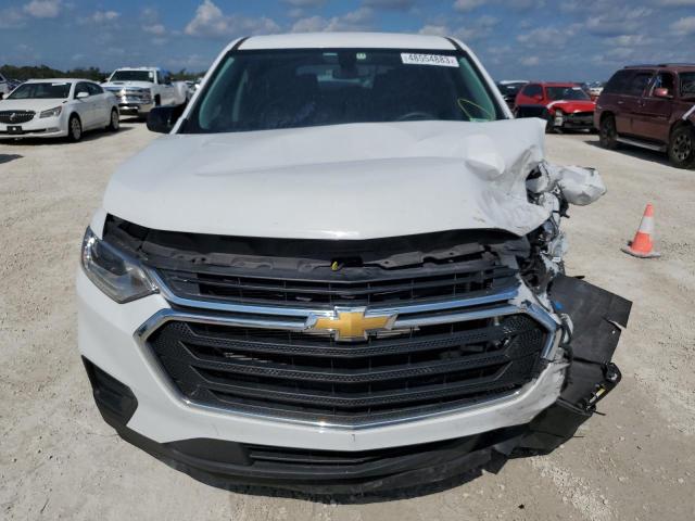 1GNERFKW0MJ232525 - 2021 CHEVROLET TRAVERSE LS WHITE photo 5