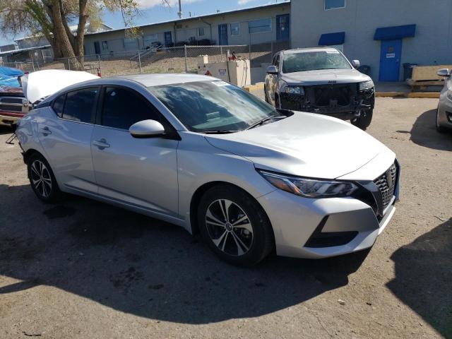 3N1AB8CV4NY248921 - 2022 NISSAN SENTRA SV SILVER photo 4