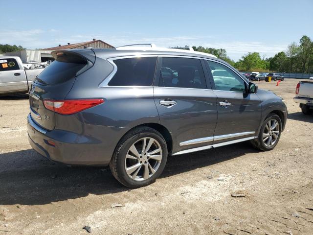 5N1AL0MN9DC308995 - 2013 INFINITI JX35 CHARCOAL photo 3