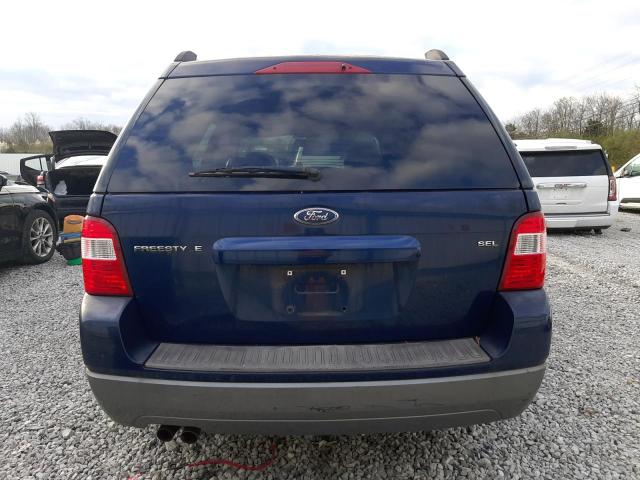 1FMZK02106GA35866 - 2006 FORD FREESTYLE SEL BLUE photo 6