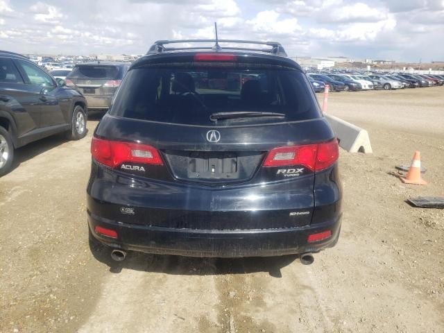 5J8TB18219A800852 - 2009 ACURA RDX BLACK photo 6