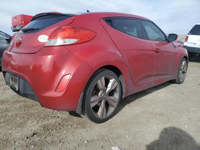 KMHTC6AD3DU141194 - 2013 HYUNDAI VELOSTER RED photo 3