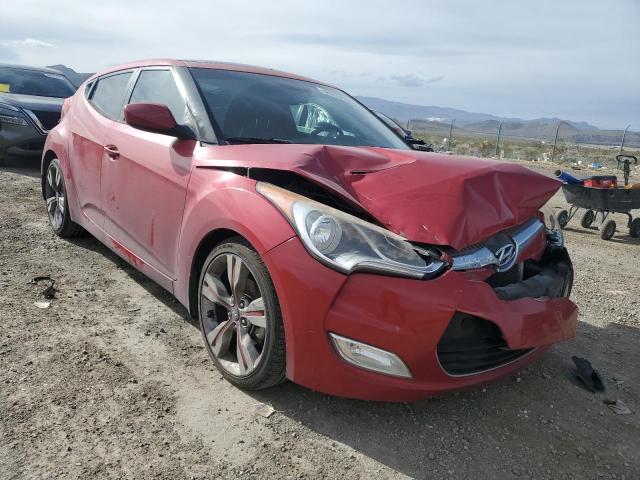 KMHTC6AD3DU141194 - 2013 HYUNDAI VELOSTER RED photo 4