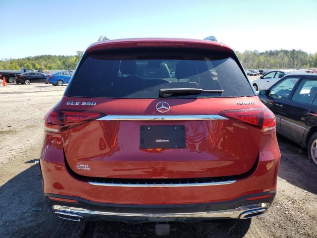 4JGFB4KB8MA570771 - 2021 MERCEDES-BENZ GLE 350 4MATIC RED photo 6