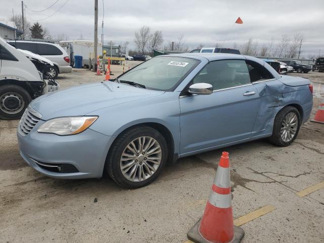 1C3BCBFG2CN255597 - 2012 CHRYSLER 200 LIMITED BLUE photo 1