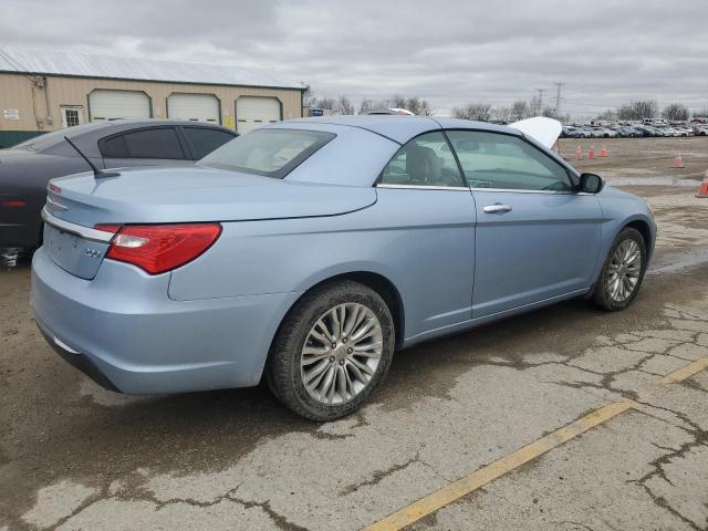 1C3BCBFG2CN255597 - 2012 CHRYSLER 200 LIMITED BLUE photo 3